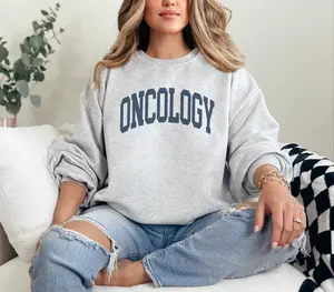 Oncology Short Sleeved T-SHIRT / Sweatshirt, ONC Medical Oncology , Oncologist, Cancer Nurse tee, Oncology Technician,Cotton Fabric