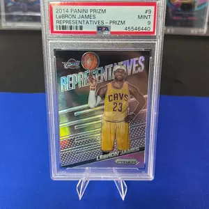 Panini LeBron James 2014-15 Prizm Representatives Mint 9 Card #9 45546440