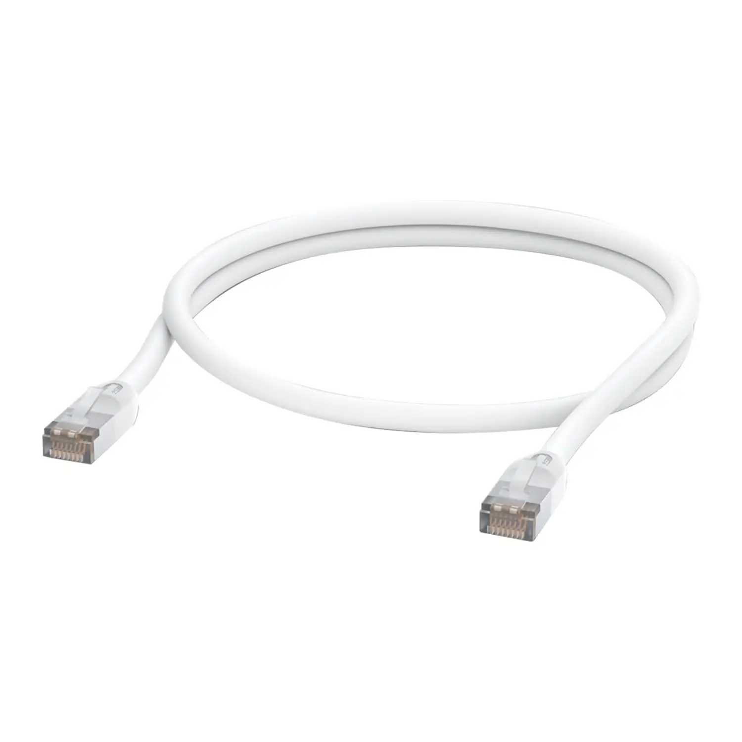 Patch Cable Outdoor 1M White, all-weather, RJ45 Ethernet Cable, Category 5e, Weatherproof