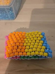 Handmade Kandi Cuffs: Rainbow, Crankdat, Wooli Duo Designs