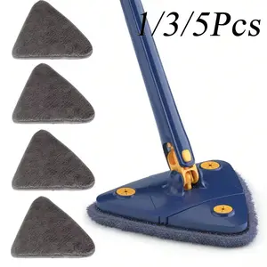 Ultra-Fine Fiber Mop Replacement Pad for Triangle Steam Mops, Washable Durable Cleaning Cloth, Reusable Mop Cover, Cleaning Accessories