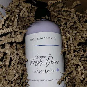 Purple Bliss Butter Lotion Sensitive Skin Fragrance Free