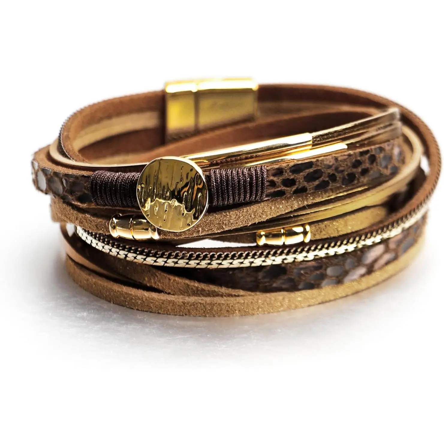 Disc(Brown)-Double Wrap