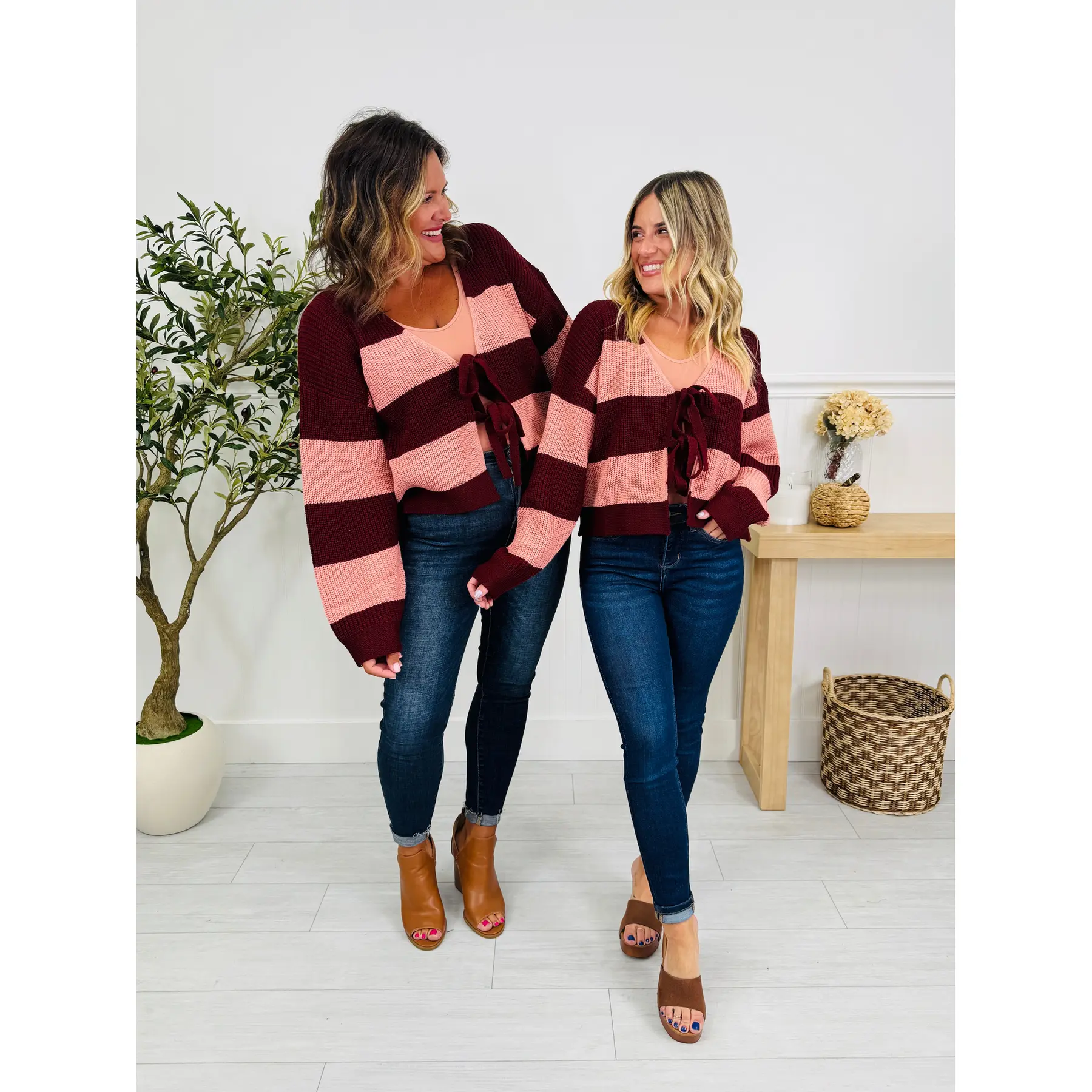 Burgundy Bliss Cardigan
