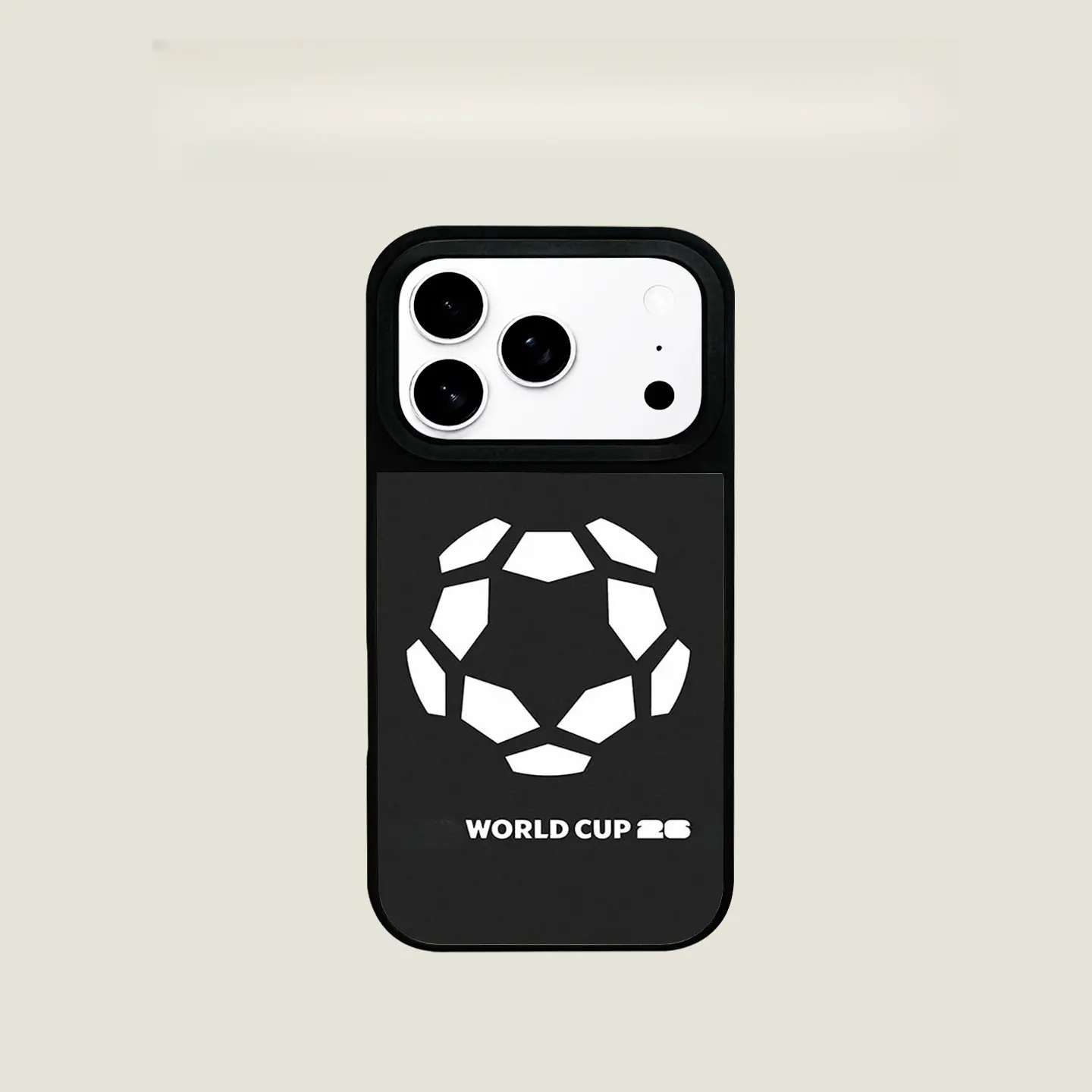 Black frame black mirror World Cup football