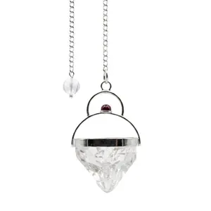 Apophyllite Crystal Pendulum — Clarity, Connection &amp; Spiritual Guidance Tool
