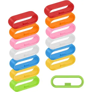 Watch Strap Loops, 10 count Watch Strap Fastener Rings Replacement Watch Strap Band Keeper Loop  Holder Retainer Ring Universal Fit Watchband Loops