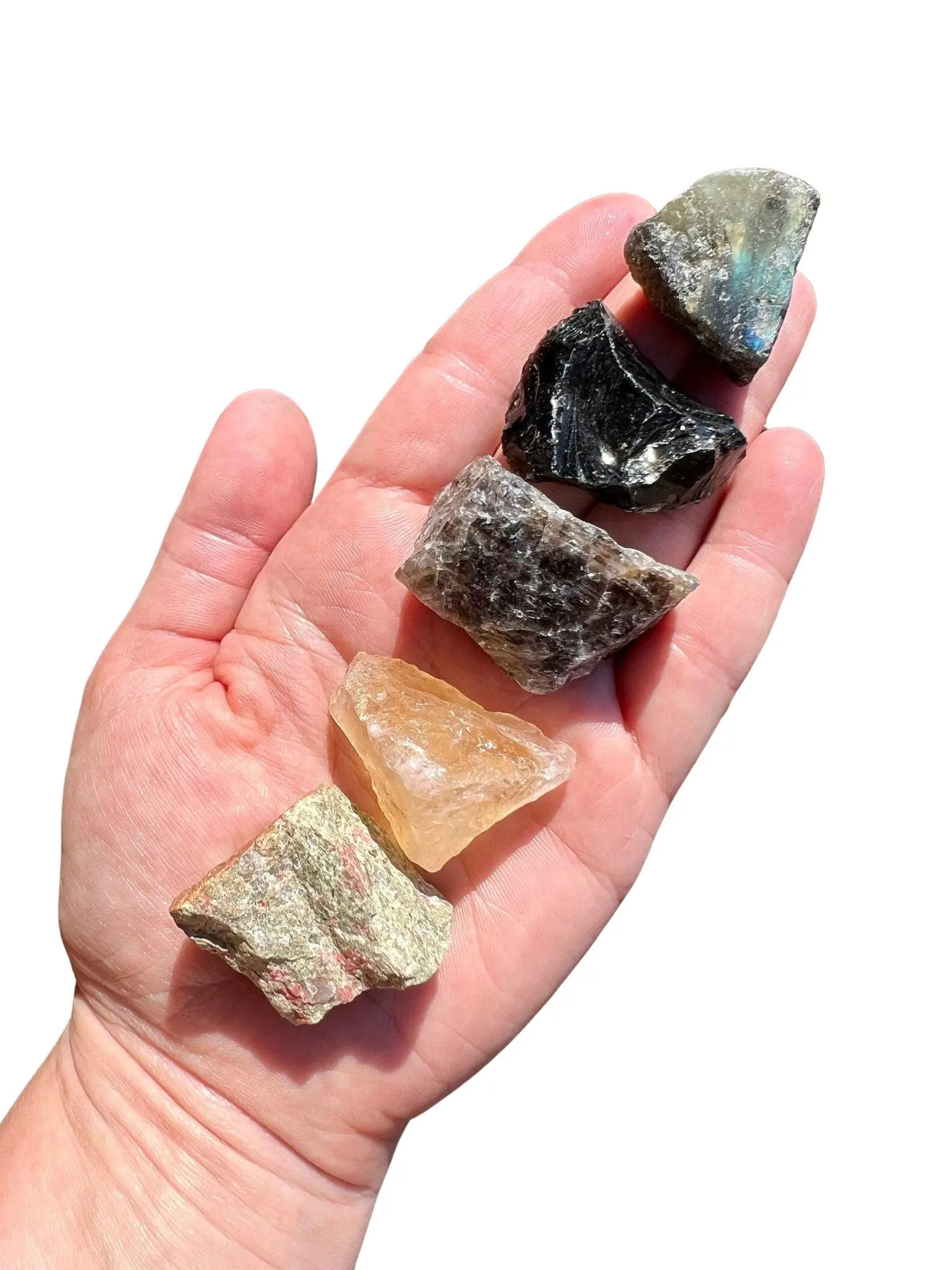Scorpio Zodiac Stone Set (Raw) - 12 Constellation Stones