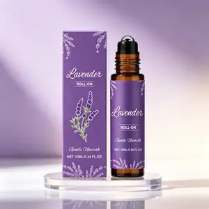 Lavender Roll-On – Gentle Nourishing Formula, Calming Scent, 10ml / 0.34fl.oz