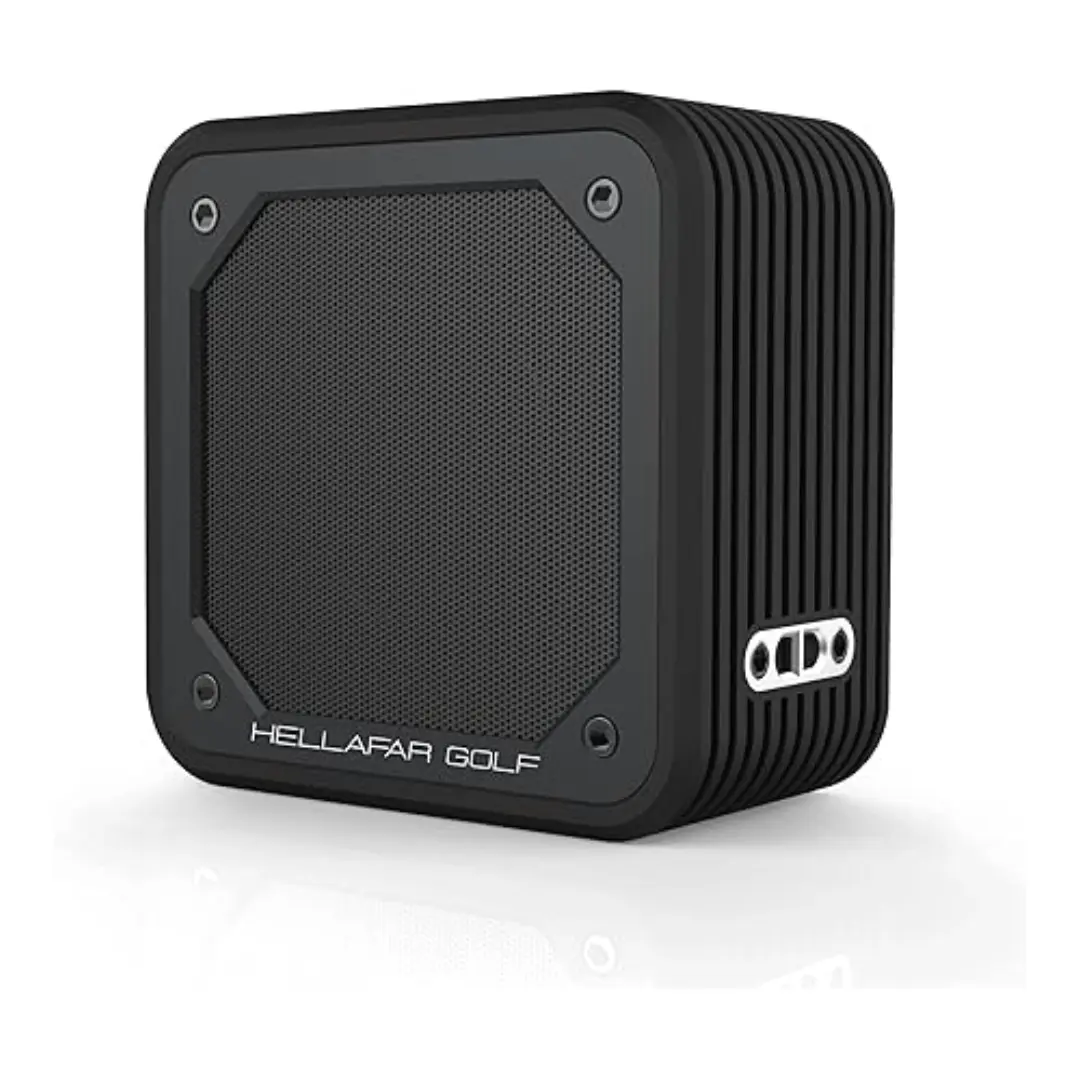 Hellafar Golf Speaker - Golf Cart Bluetooth Speaker, Magnetic Mounting System Audio Metal