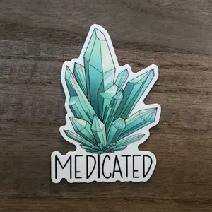 Crystal Healing Sticker