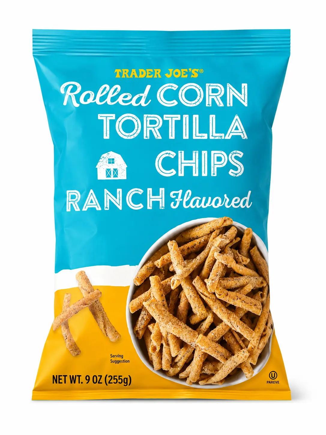Rolled Corn Tortilla Chips RANCH