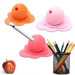 Melted Lollipop Pen Holder Stand, Apple Pencil Clip, Touchscreen Pen Holder, Desktop Organizer, Creative Small Gift