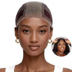 Wig Grip Cap - Breathable Full Lace Wig Liner | No Glue Needed & Reusable | Comfortable Secure Fit for Women Girls | Transparent Stretchable Design | Works with Frontals & Closures