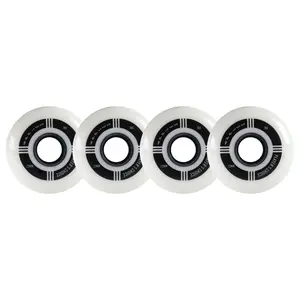 Player's Choice Indoor Roller Hockey Wheels 72mm Apples 78A 4-Pack
