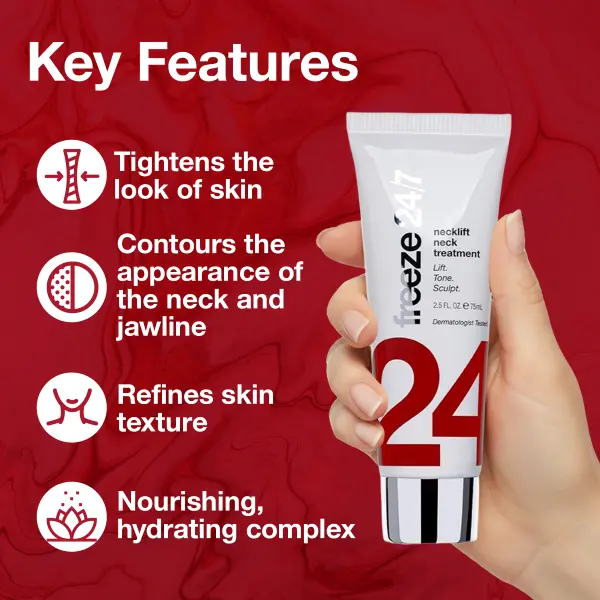 Freeze 24/7 NeckLift Treatment Firming Neck Cream with Caffeine