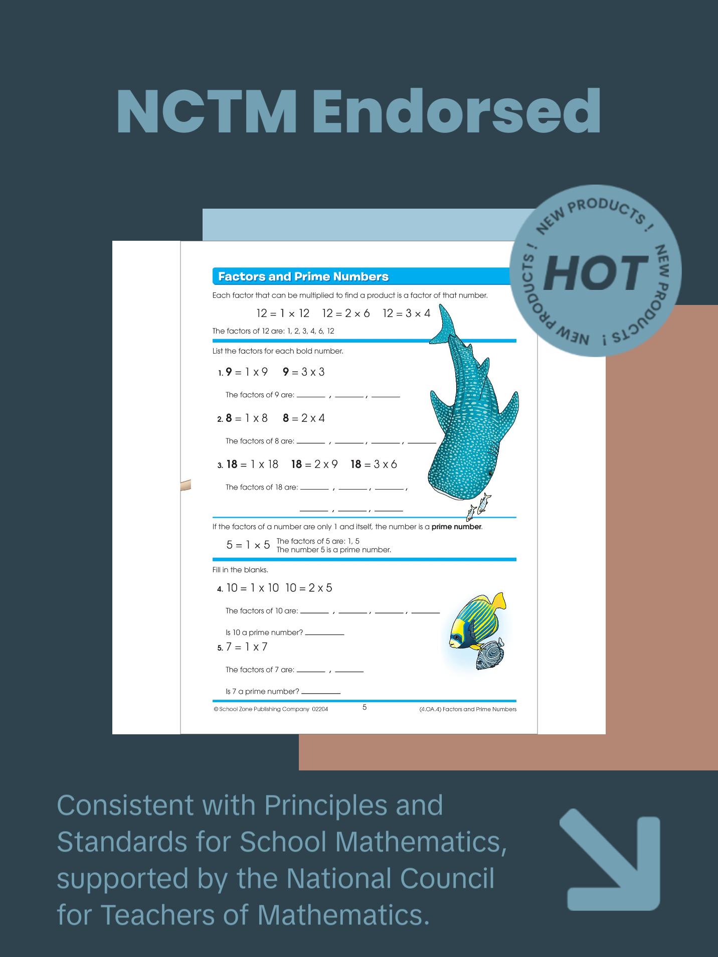 Math Basics Grade 4 Workbook