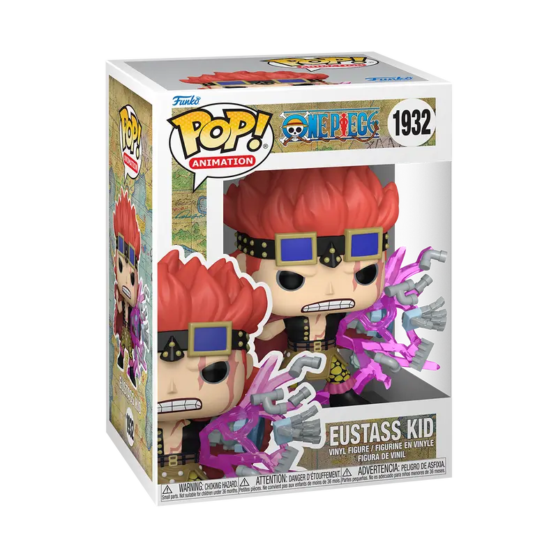 Funko POP Animation: One Piece - Eustass Kid (Awakening) w/ vRare Protector Included