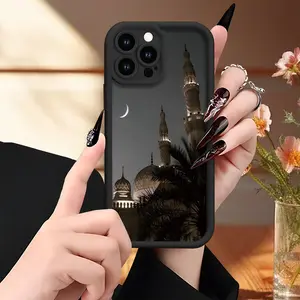 A simple castle pattern phone case, TPU shockproof full protection case, suitable for iPhone 17/16/15/14/13/12/11 PRO MAX PLUS AIR E XS and PROMAX MINI, an ideal gift for friends and family, T1168