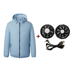 Summer Essentials: Portable USB Electric Fan Cooling Jacket for Men