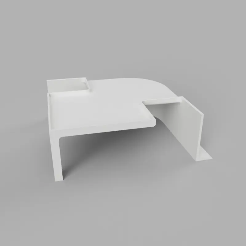 Shrimp Hideaway Cave for Fish Tank - Shelter for Safe Molt & Explore (3x3x1) - Natural Aquascape Blend - Functional Aesthetic Design Aquatic Decor Aquarium