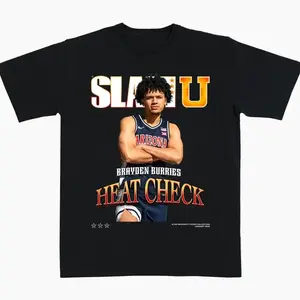 Brayden Burries Arizona Basketball T-Shirt – Heat Check College Hoops Graphic Tee, Men’s Fan Shirt 1UR