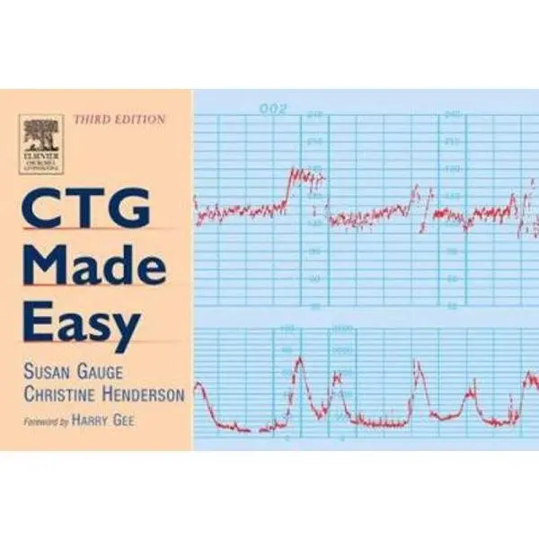 USED Book - CTG Made Easy by Susan Gauge SRN  SCM  ONC  ADM (Paperback) - english