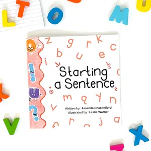 Starting a Sentence Picture Book for Kindergarten and First Grade