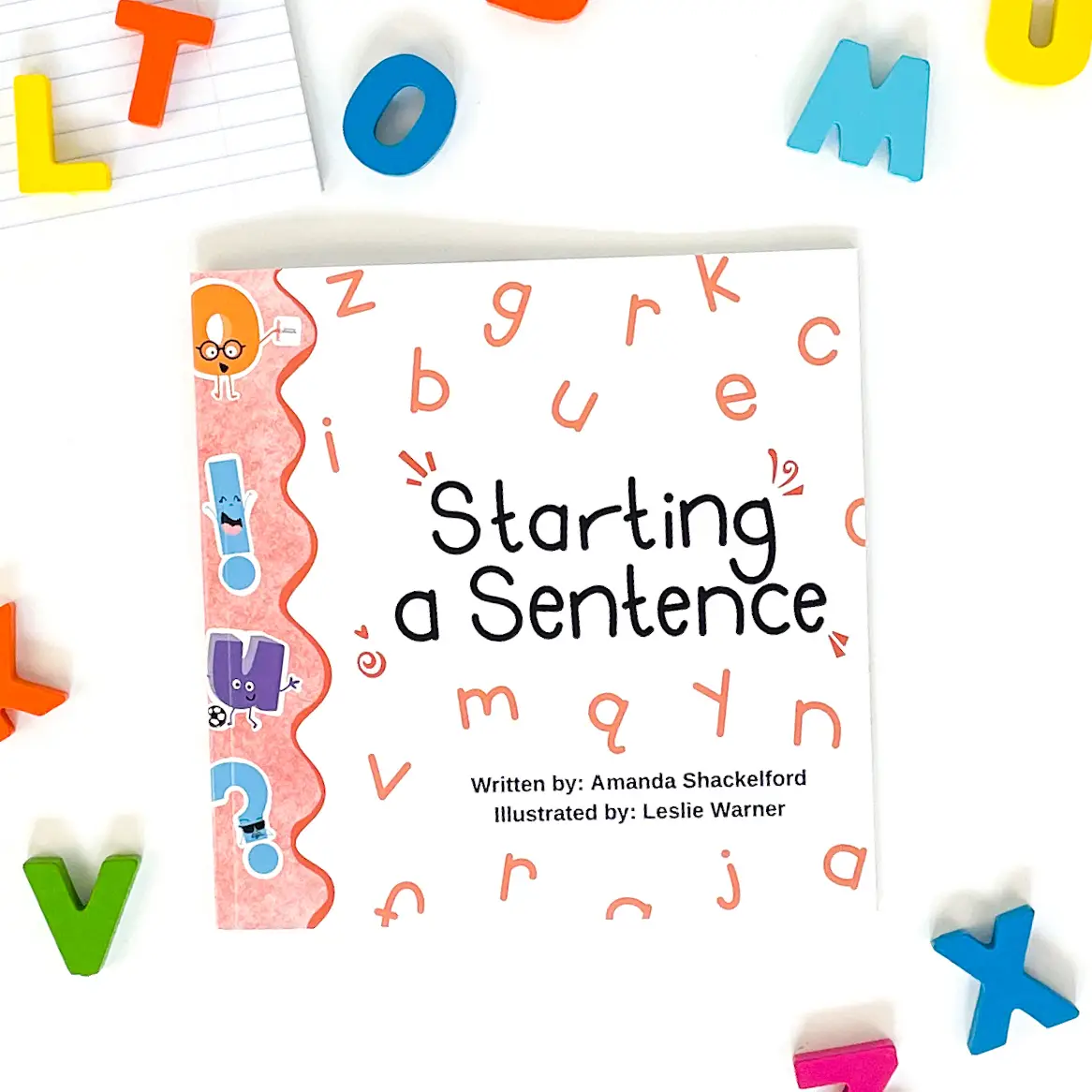 Starting a Sentence Picture Book for Kindergarten and First Grade