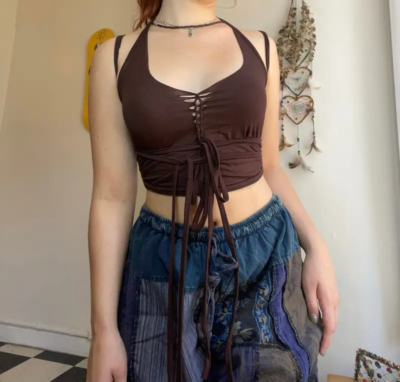 新品 Paloma Wool ギャザー メッシュ レイヤード タンクトップ Yellow Zalea Tank Top by Paloma Wool on Sale
