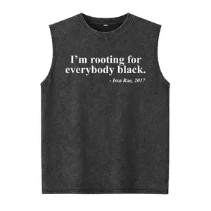 Black Pride Washed Vest - Black Power Tee, Black History Month, BLM Activist Shirt, Unisex Cotton, Empowerment Streetwear