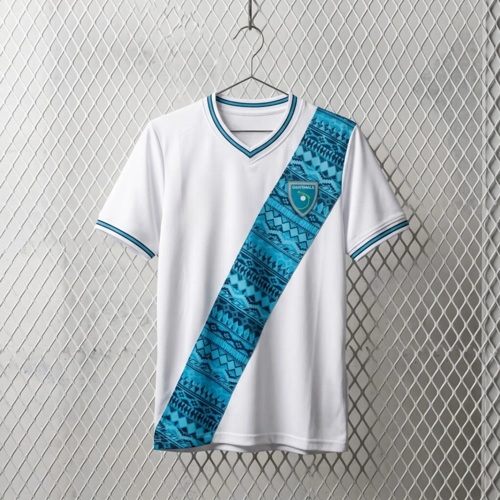 [Hot Sale] - Guatemala 2023 Home Soccer Jersey - Full Print Logo