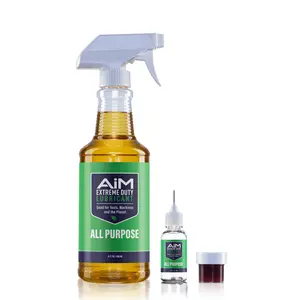 AiM Exercise Equipment Lubricant Medium Kit (0.25 oz grease + 16 oz + bottle)