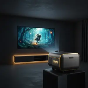 Smart Mini Portable Projector — HD Home Cinema, WiFi & Phone Compatible | Empire Smart Co