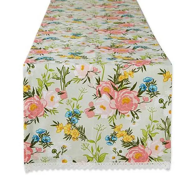 Design Imports Spring Bouquet Table Runner - 14 x 72