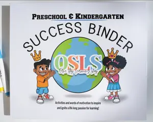 Preschool and Kindergarten Success Binder - Ready to Use / Standards Based for Academic Success / Affirmations for Children