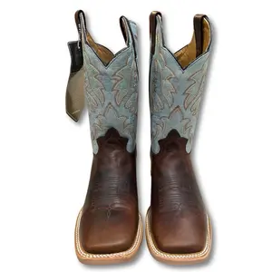 DAMIAN THANG -GOLDEN BABY BLUE BOOT