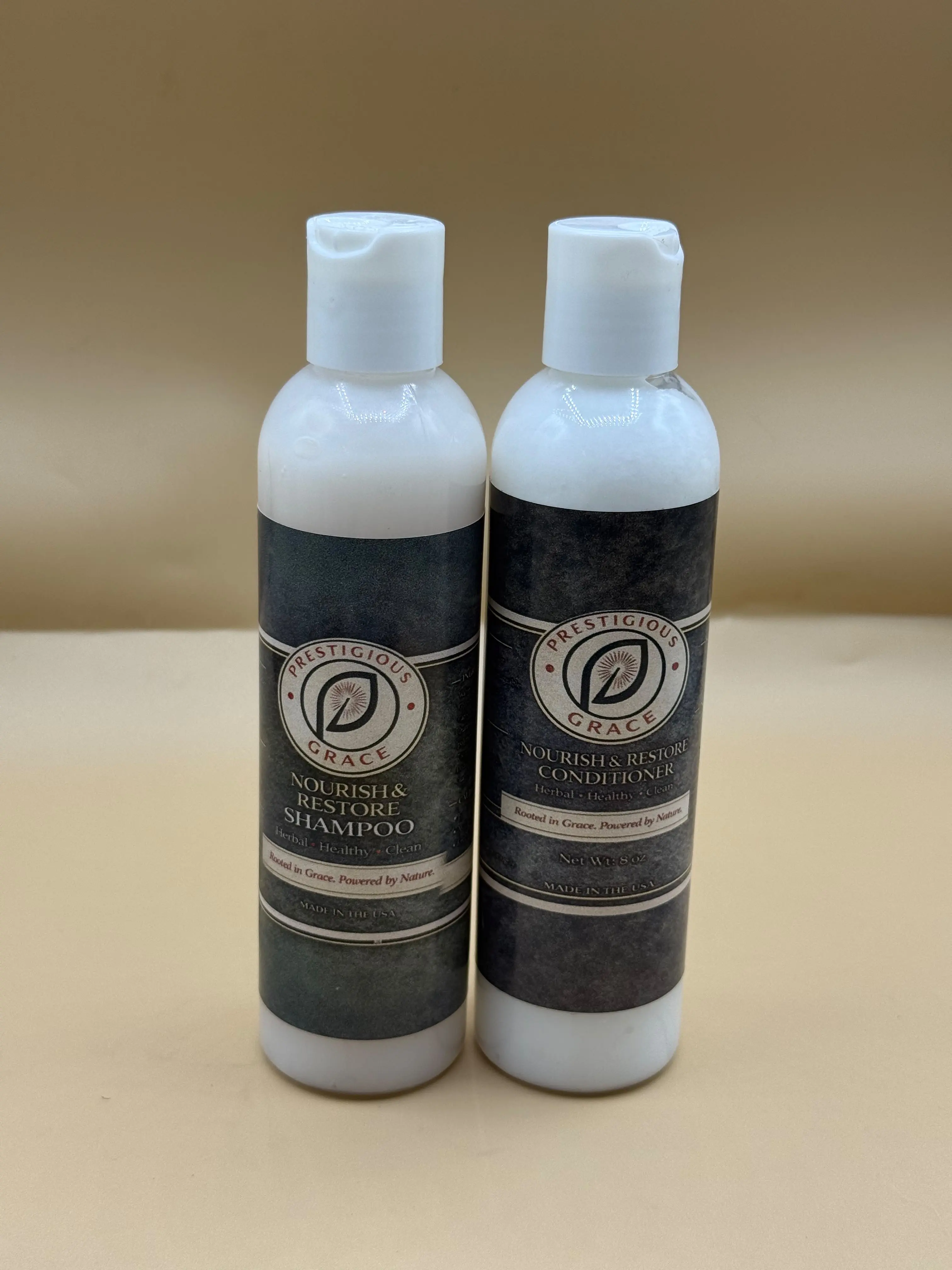 Prestigious Grace Nourish & Restore Duo includes Shampoo and Conditioner