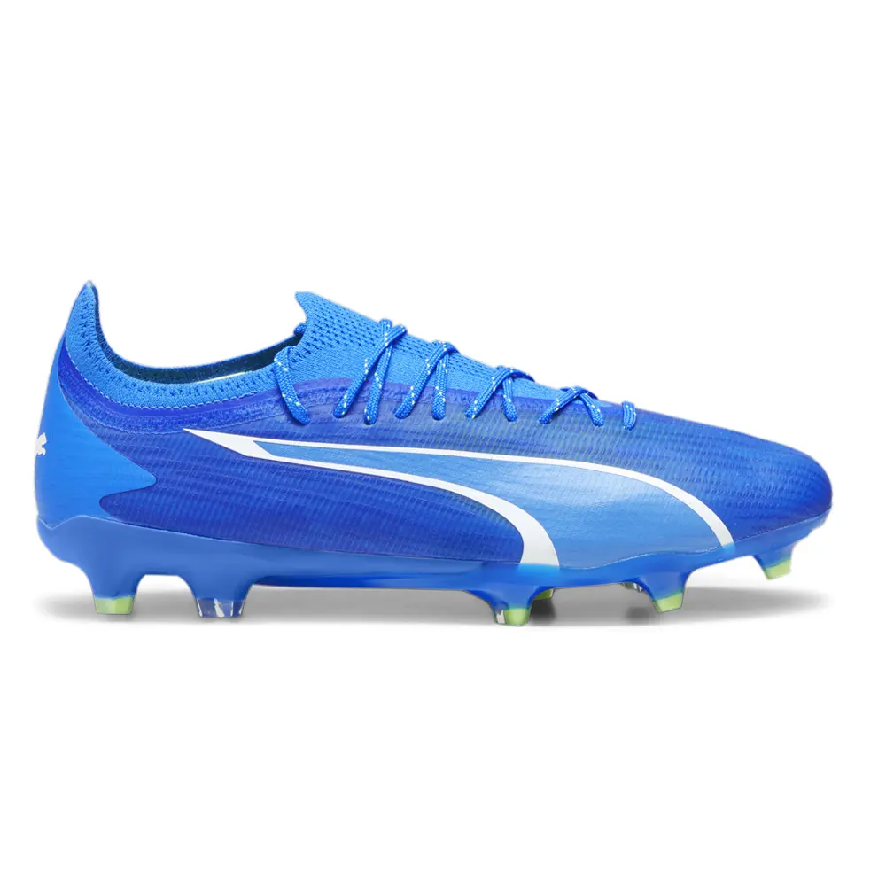 PUMA Mens Ultra Ultimate Soccer Cleats Cleated, Firm Ground - Blue PUMA Mens Ultra Ultimate Soccer Cleats Cleated, Firm Ground - Blue