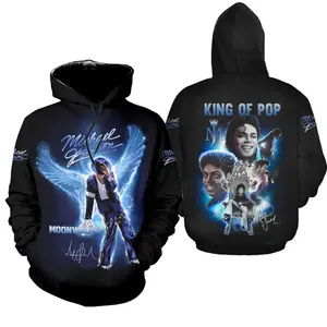 Michael Jackson 3D Unisex Hoodie Gift For Fans, All over Print Hoodie