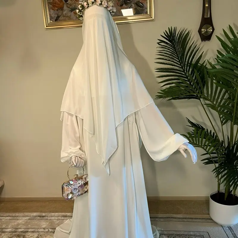Three layers niqab and dress