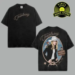 VINYL - TOY STORY - TS COWBOY Graphic T-Shirt For Alex Warren Fans, Pop Artist Music Hoodie,  Gift For Music Lover Graphic Tee, TOY STORY Fan Merch Shirt