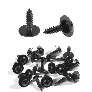 20PCS Automotive Fasteners: Fender Liner Screws, Bumper Screws, Splash Shield Screws & Bumper Cover Screws – Auto Body Screw Bolts for Replacement