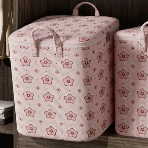 Large Capacity Waterproof Household Moving Bag Home Storage Clothes Cotton Quilt Bag Storage Box Multifunctional Storage Bag