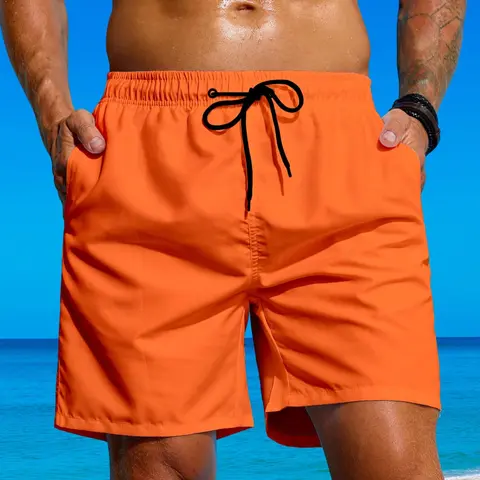 Men's Quick‑Dry Summer Swim Trunks with Mesh Lining, 2 Colors Available Swimming Trunks