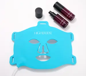 HigherDose Red Light Face Mask w/ Light- Activated Serum Bundle