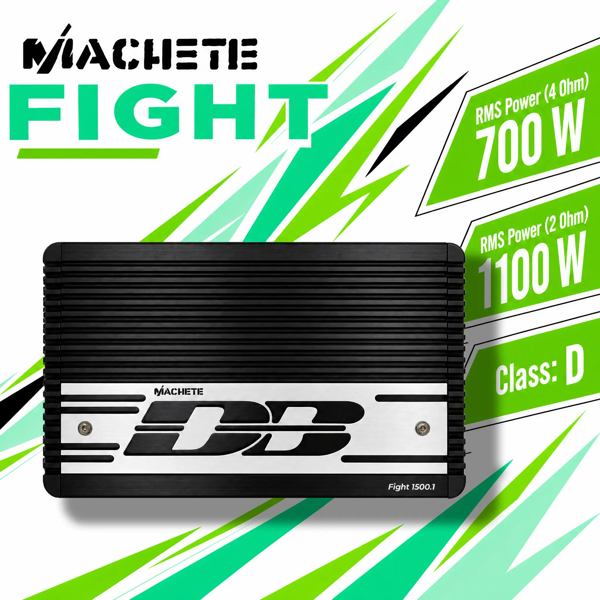 MACHETE FIGHT 1500.1 |  1500 Watt Power Amplifier