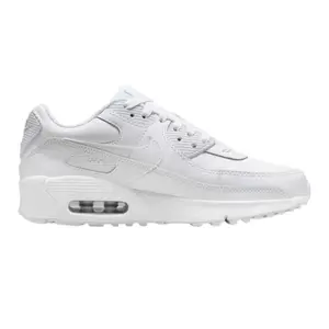 Nike Air Max 90 White Metallic Silver HF6358-102 GS & Women's Fashion Sneaker New