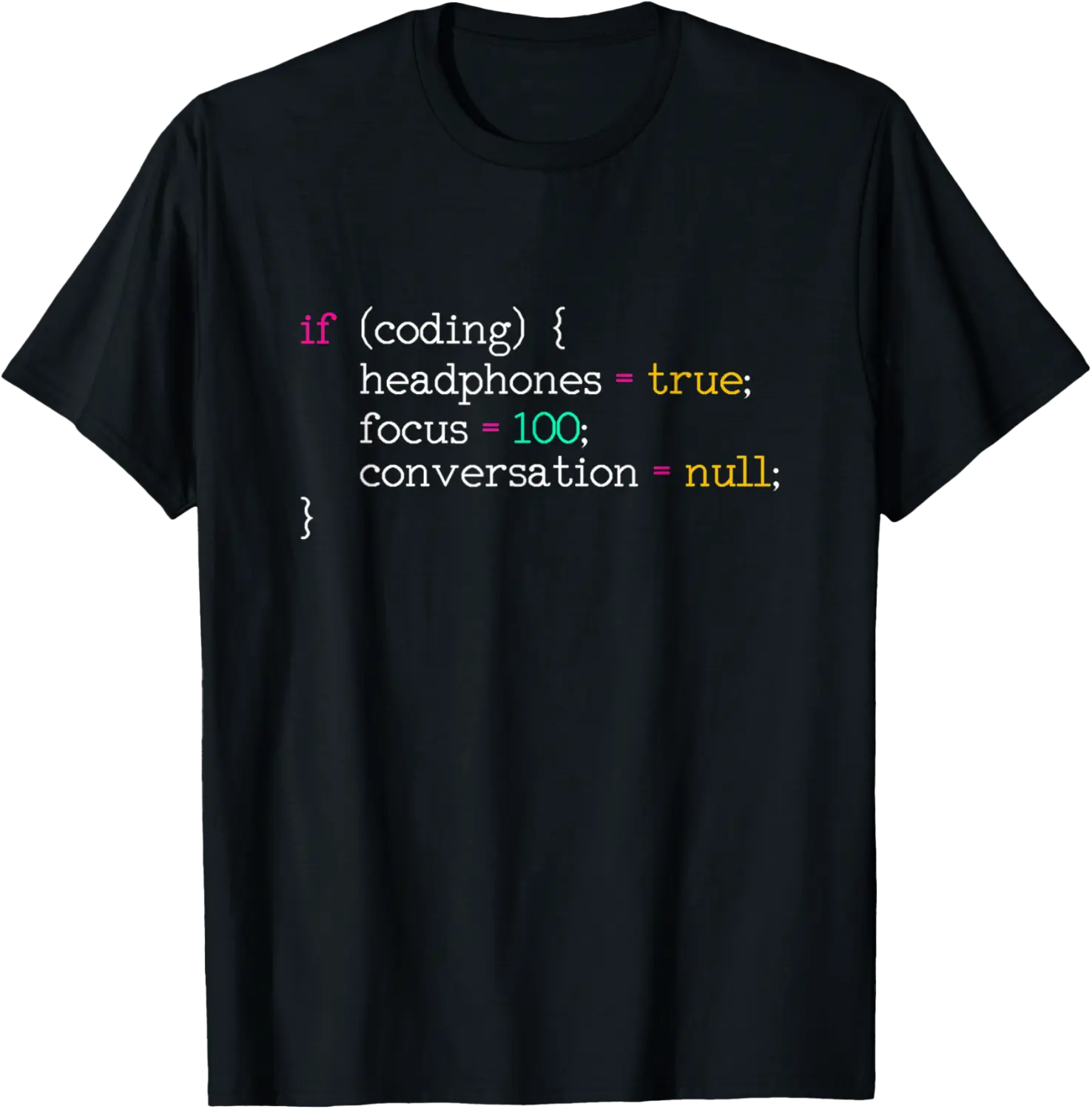 Coding Headphones Software Developer Code Funny Programmer T-Shirt - Williamze Shop 67B0B5RM9GRJ