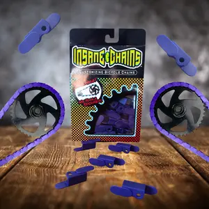 Purple Chain Caps